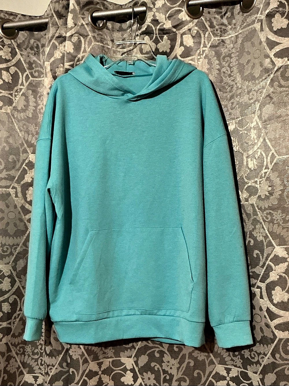 ZENANA Women's Pullover Hoodie Blue Medium